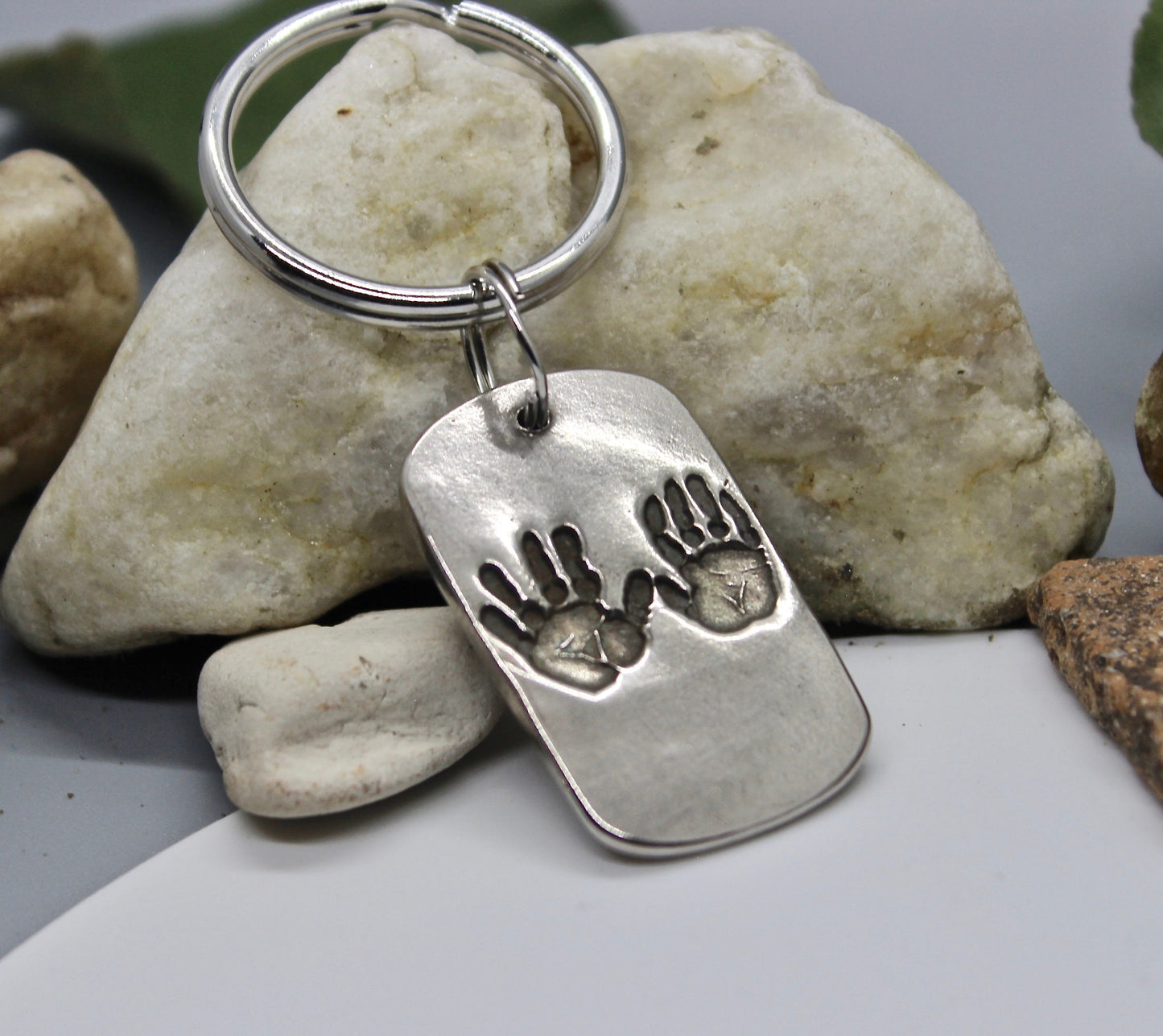 Handprints Keychain