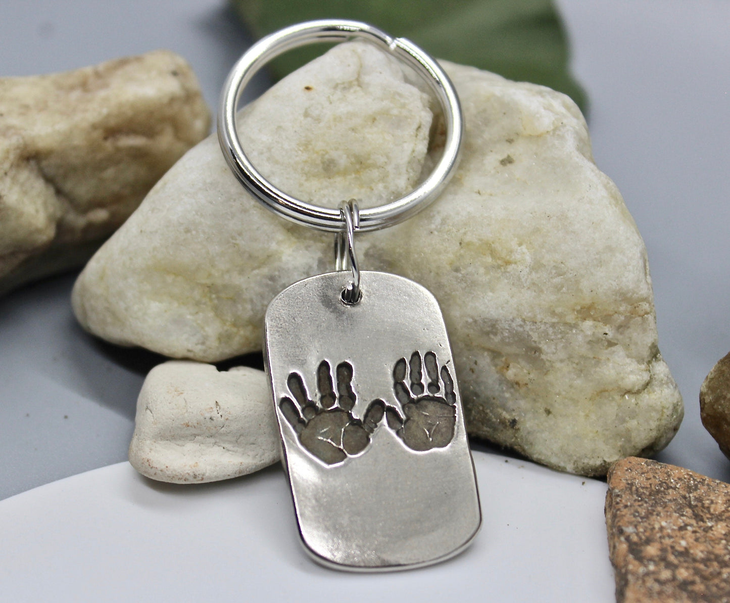 Handprints Keychain