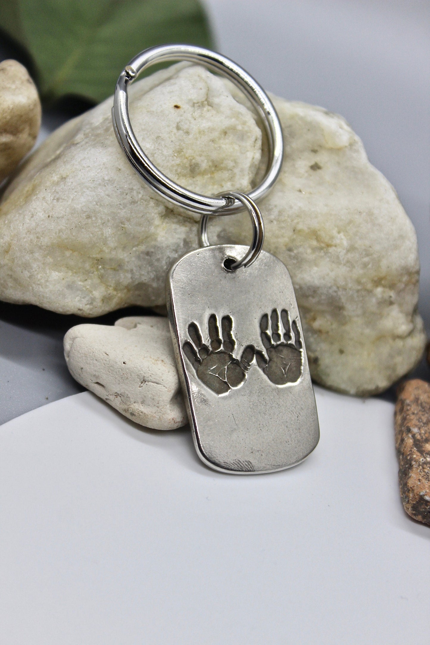 Handprints Keychain