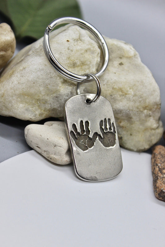 Handprints Keychain