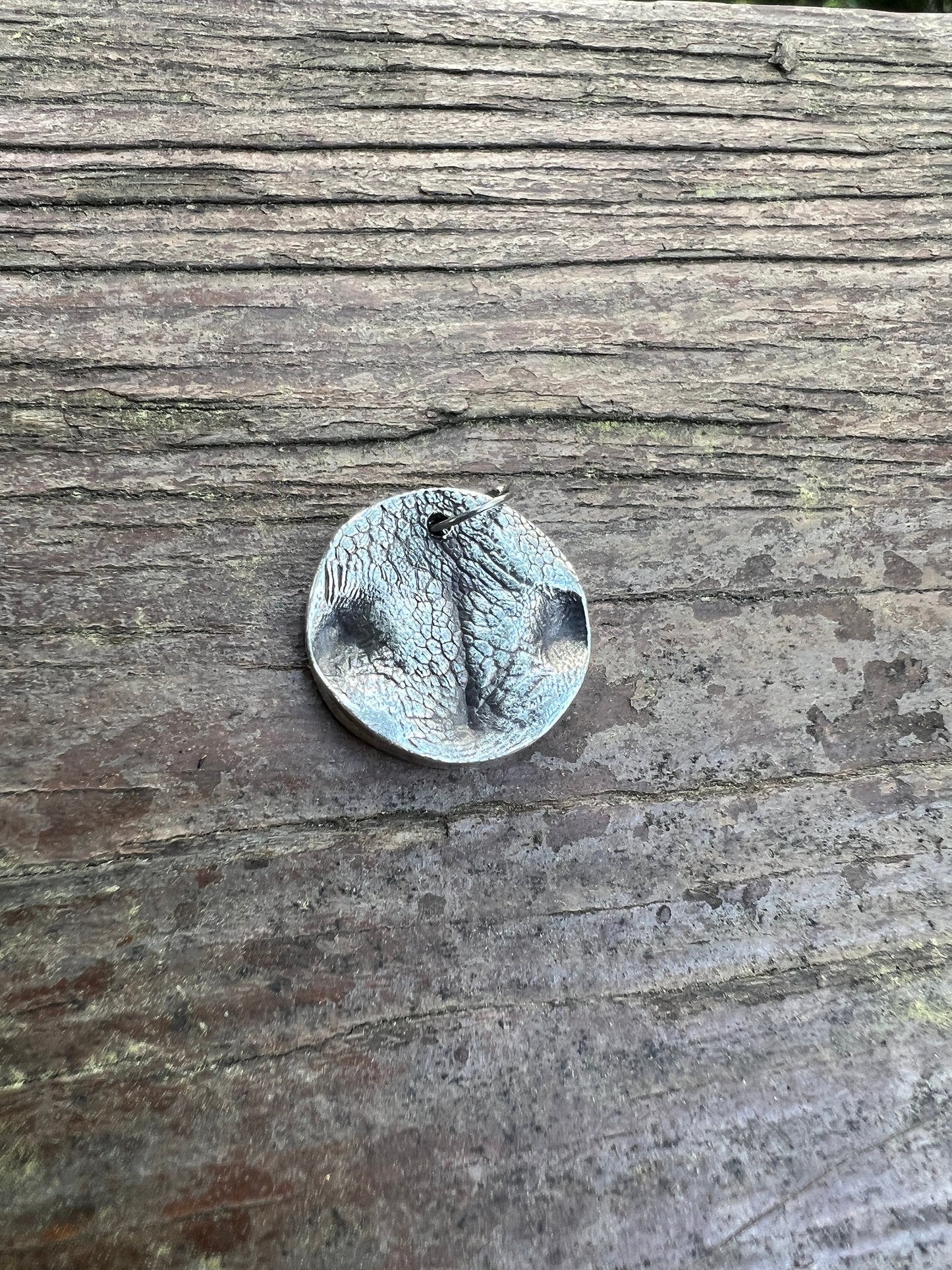 Real Dog Nose Print Charm