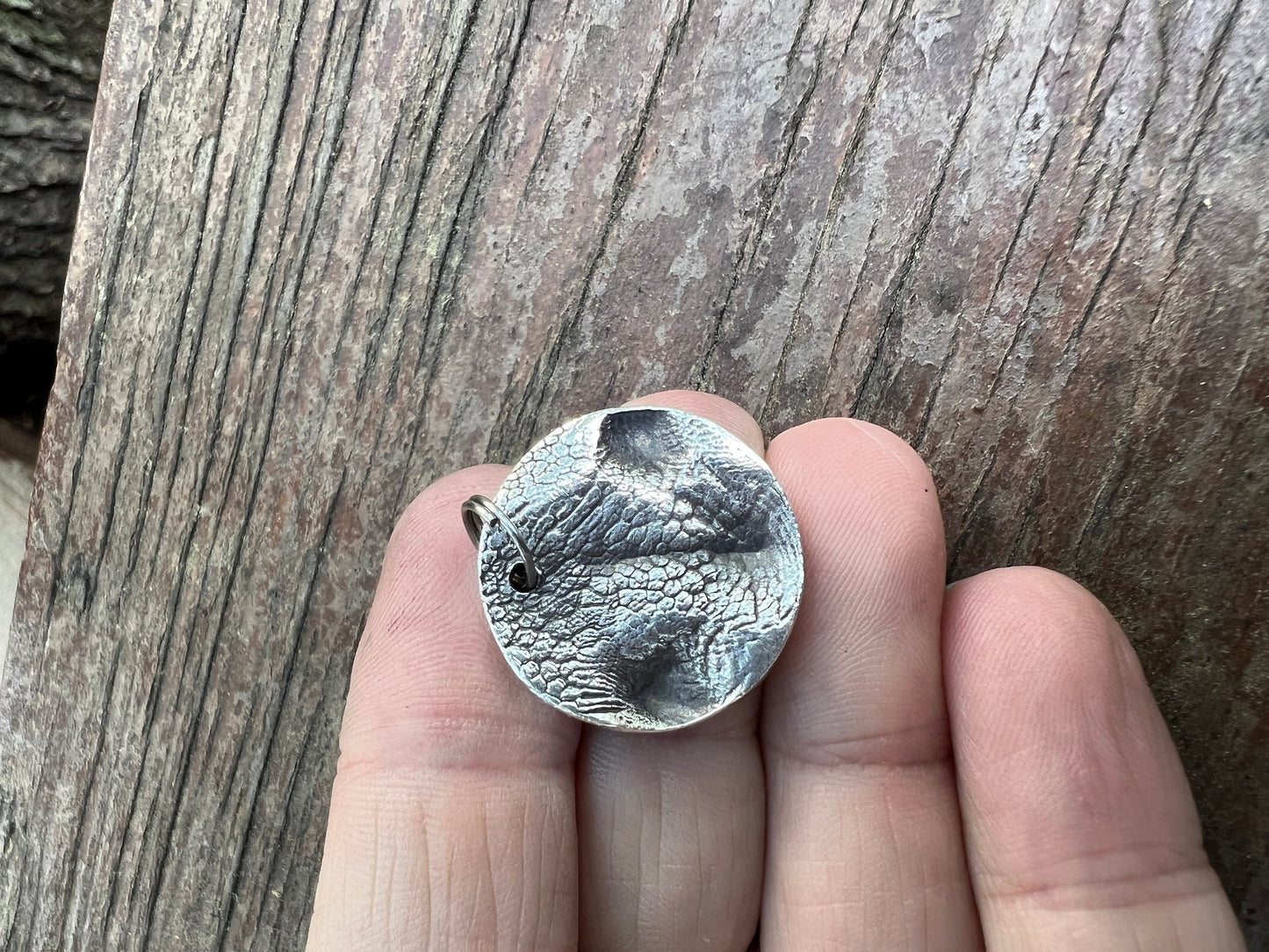 Real Dog Nose Print Charm