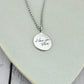 Sterling Silver Handwriting Charm