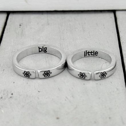 Big Little Sister Ring Set