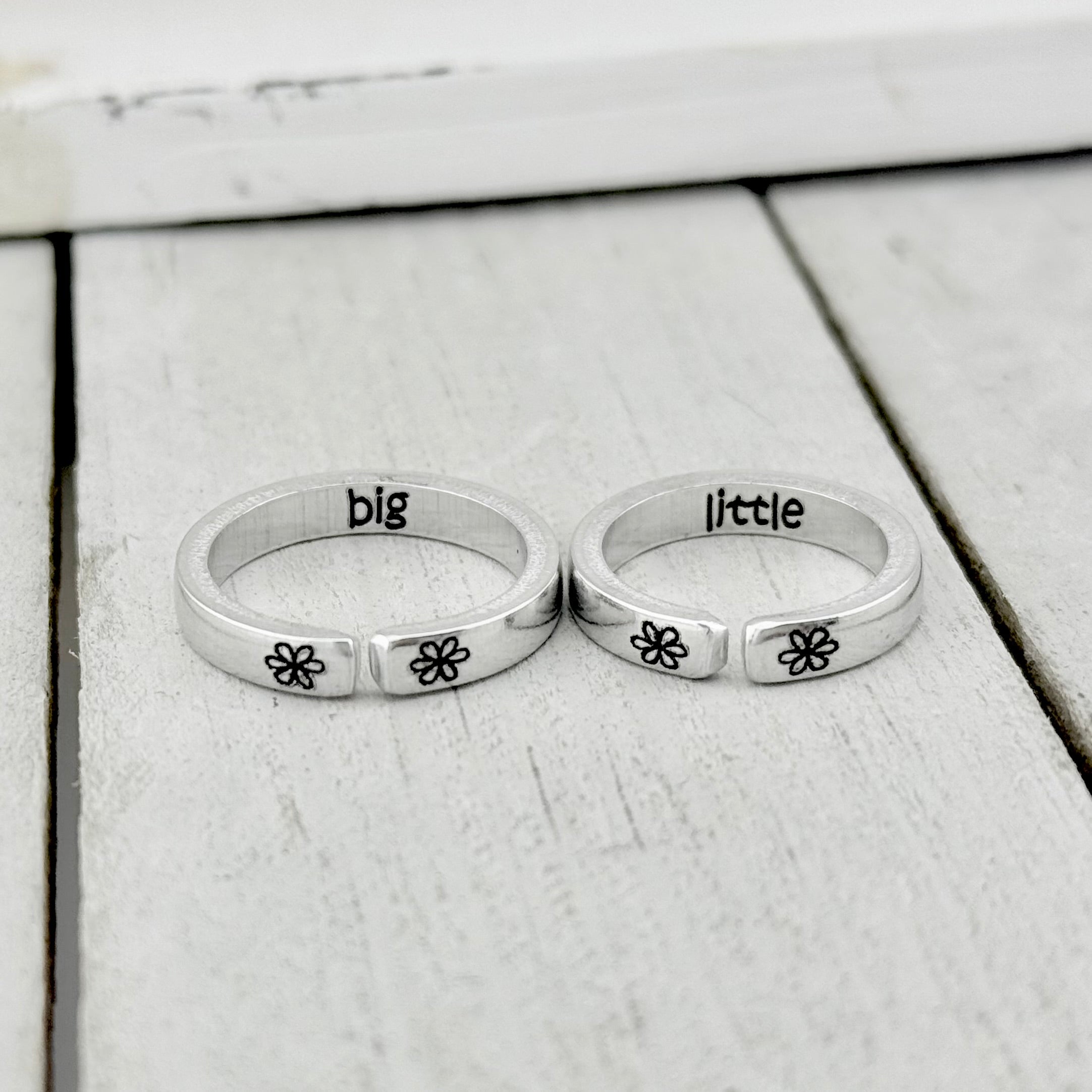 Big Little Sister Ring Set