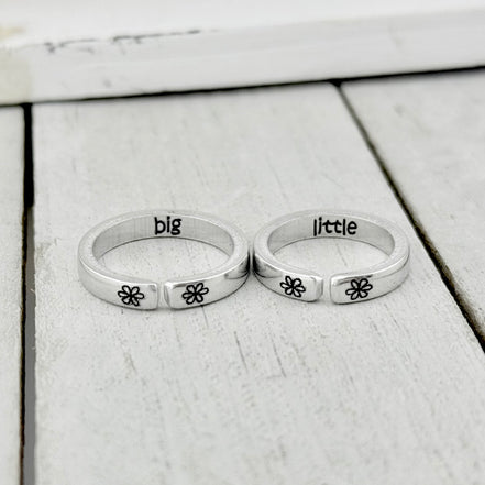 Big Little Sister Ring Set