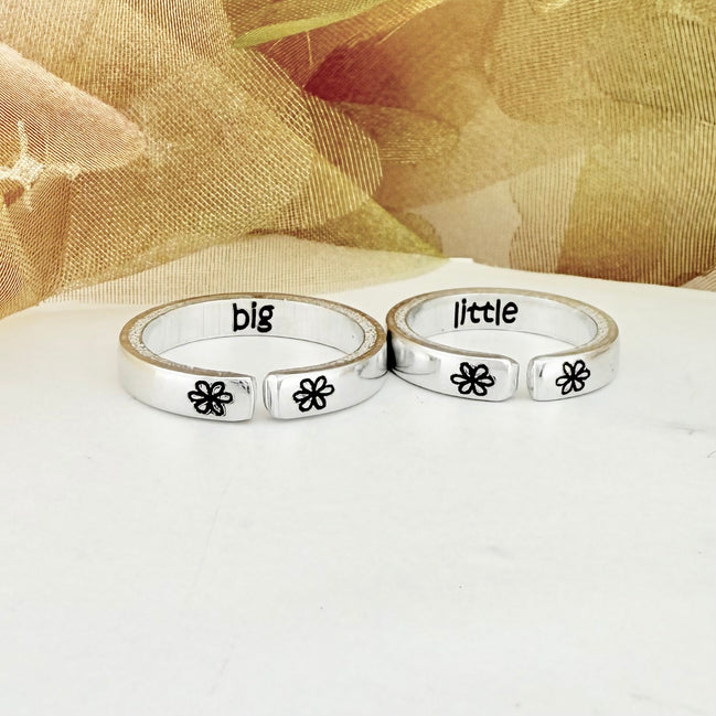 Big Little Sister Ring Set
