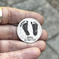Footprint token, coin, golf placeholder