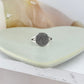 Pure Silver Memorial Fingerprint Ring