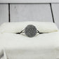 Pure Silver Memorial Fingerprint Ring