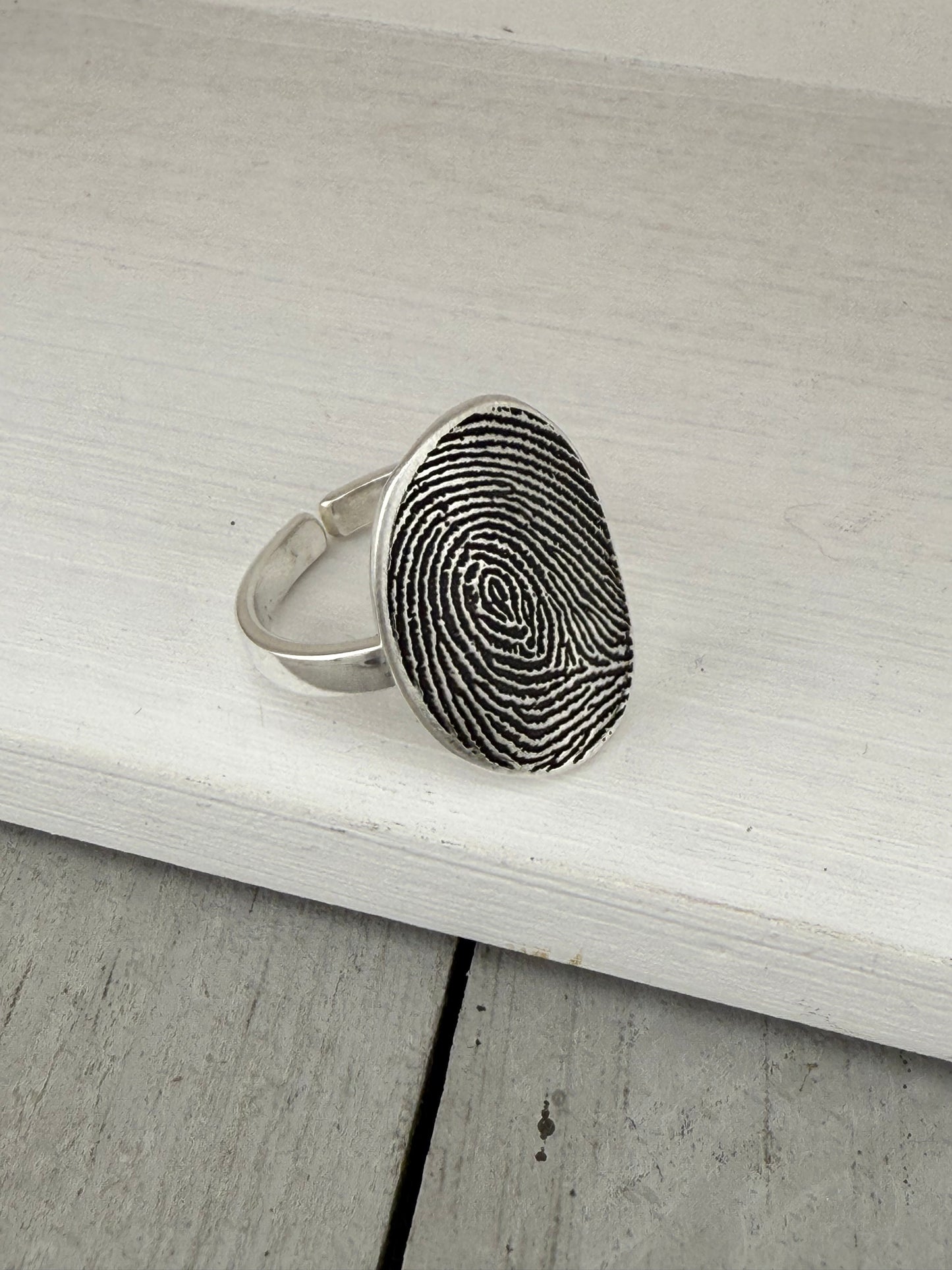 Full Fingerprint Ring