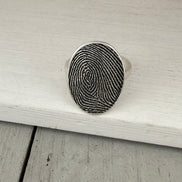 Full Fingerprint Ring