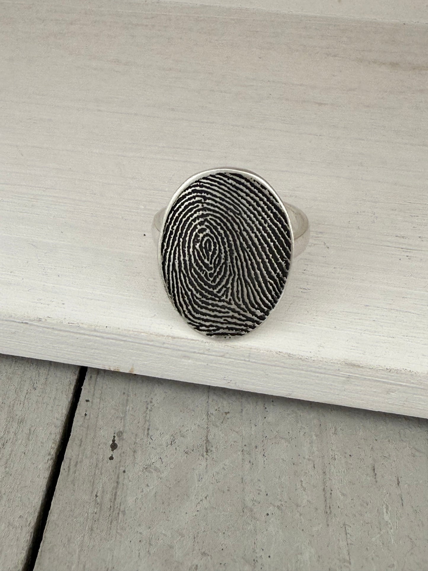 Full Fingerprint Ring