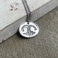 Dog Nose Charm, Real Animal Nose Charm Necklace in Sterling Silver, Oval Shape