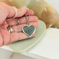 Heart Shaped Fingerprint Charm