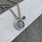 Fingerprint Charm, Engraved in Solid Silver
