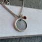Fingerprint Charm, Engraved in Solid Silver