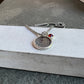 Fingerprint Charm, Engraved in Solid Silver