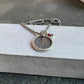 Fingerprint Charm, Engraved in Solid Silver
