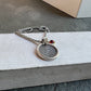 Fingerprint Charm, Engraved in Solid Silver