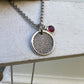 Fingerprint Charm, Engraved in Solid Silver