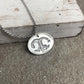 Dog Nose Charm, Real Animal Nose Charm Necklace in Sterling Silver, Oval Shape