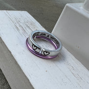 I am a Writer Ring, Aluminum and Adjustable