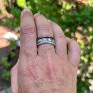 You are Enough Ring, Aluminum and Adjustable
