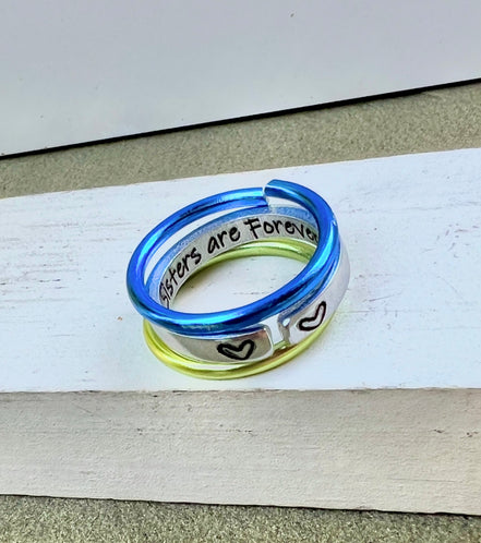 I am a Writer Ring, Aluminum and Adjustable