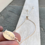Adjustable Fingerprint Bracelet
