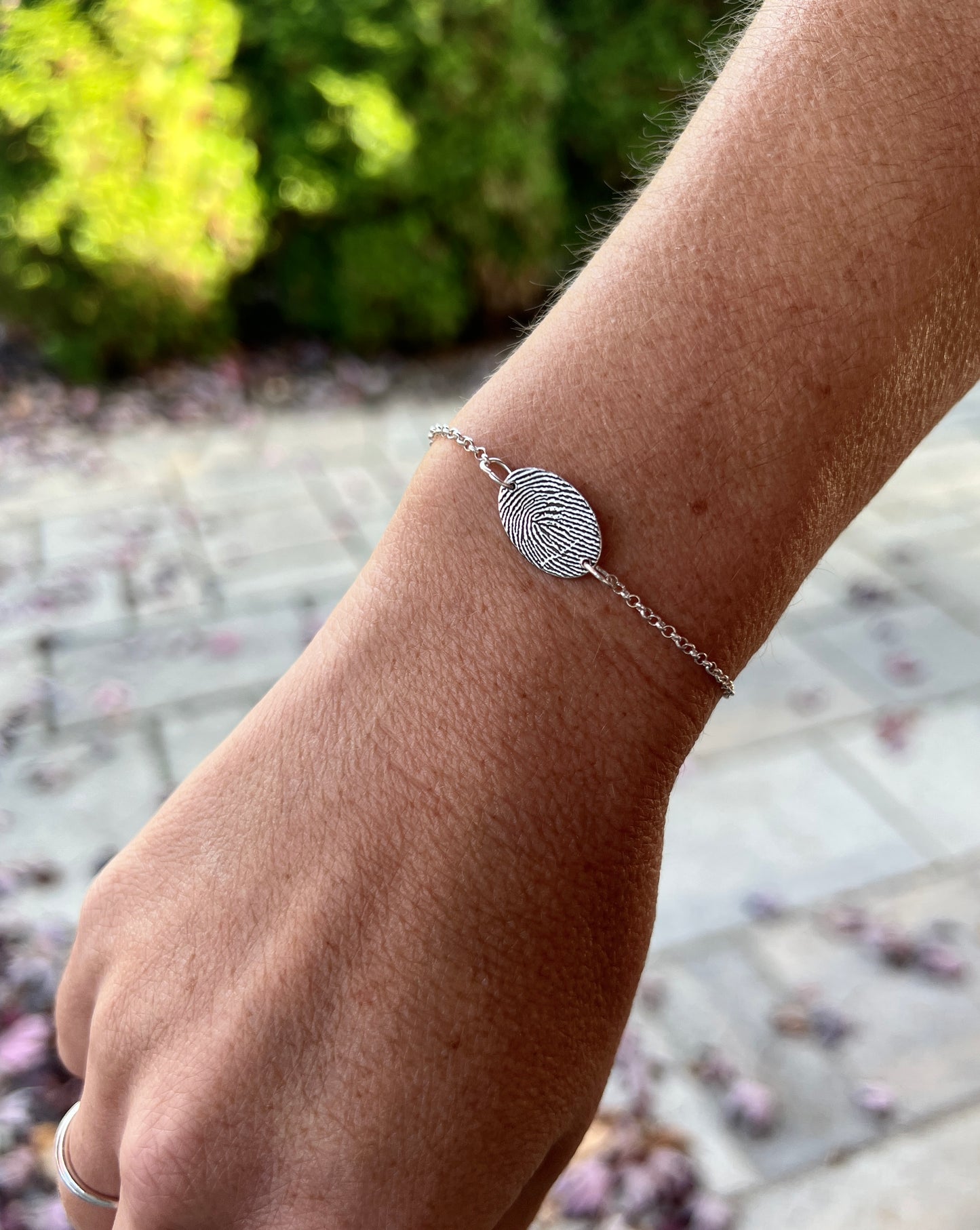 Adjustable Fingerprint Bracelet