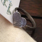 Heart Shaped Fingerprint Ring