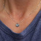 Tiny Portion of a Dog Paw Print Charm