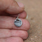 Tiny Portion of a Dog Paw Print Charm