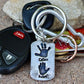 Real Handprints Keychain