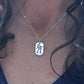 Artwork Charm Necklace, Your Child's Drawing