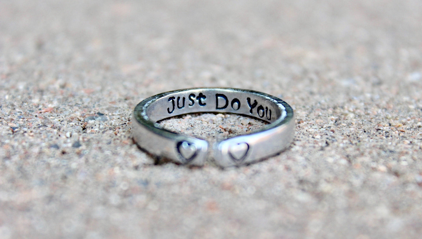 Just Do You, Aluminum Adjustable Ring