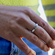 Be Still Peace Ring
