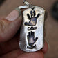 Real Handprints Keychain