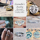 Two Fingerprint Heart Ring