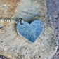 Heart Pressed Fingerprint Charm with Bail