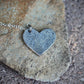 Heart Pressed Fingerprint Charm with Bail
