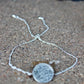 Adjustable Sterling Silver Fingerprint Bracelet