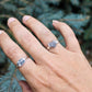 Pawprint Heart Ring in Sterling Silver