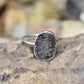 Oval Fingerprint Ring