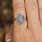 Oval Fingerprint Ring