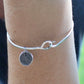 Fingerprint Bangle Bracelet