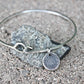 Fingerprint Bangle Bracelet