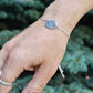 Adjustable Sterling Silver Fingerprint Bracelet