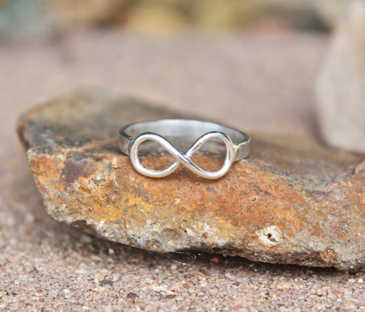 Sterling Silver Infinity Ring